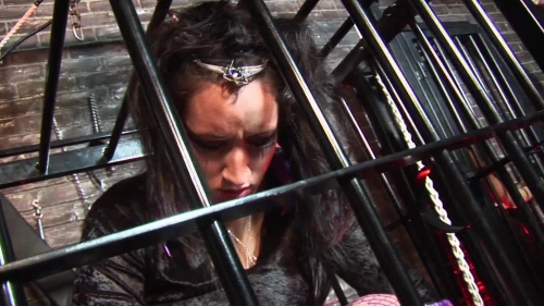 Caged Slave Sucks and Fucks for Her Snake Queen Mistress: Watch on SadoOnly